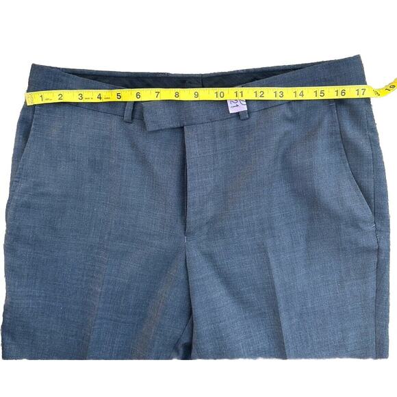 Kenneth Cole Men's Charcoal Gray Dress pants size 34x30 - Picture 6 of 11